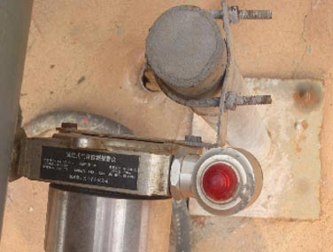 中海港務(wù)某?；反a頭可燃、硫化氫探測系