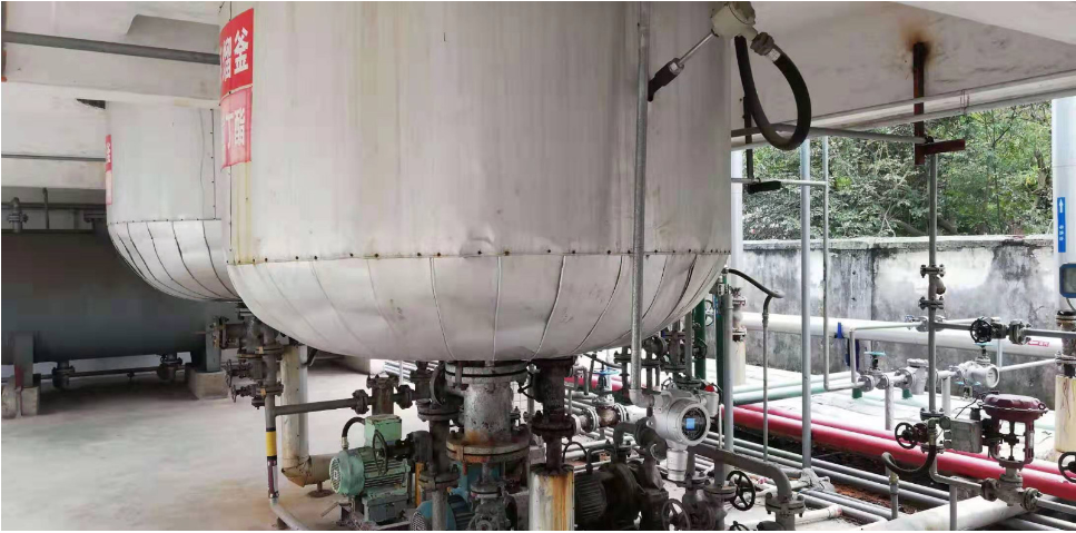 肇慶某危廢處理甲類倉庫、蒸餾釜可燃氣體在線監(jiān)測案例