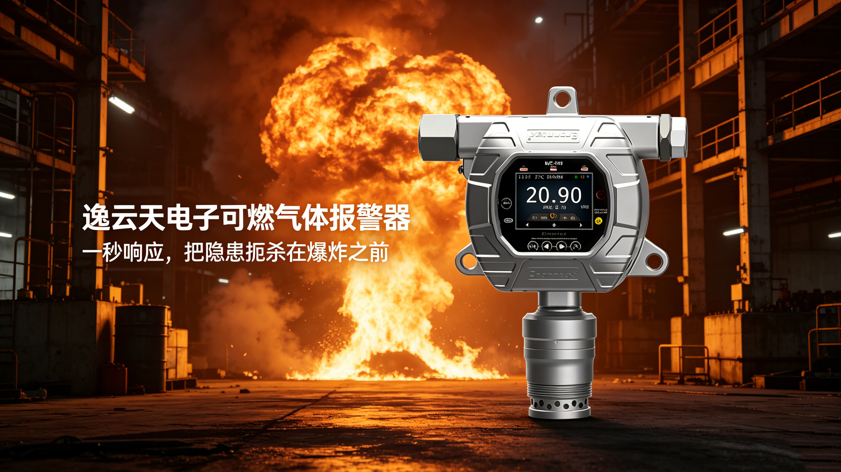 可燃?xì)怏w報(bào)警器檢測過程中突然死機(jī)，該怎么辦?