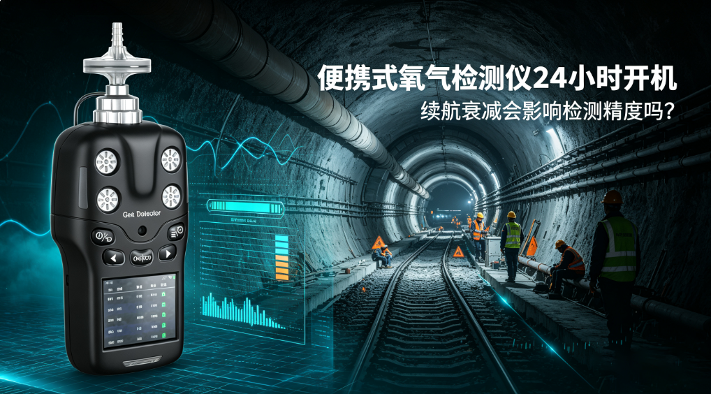 便攜式氧氣濃度檢測(cè)儀24小時(shí)持續(xù)開(kāi)機(jī)，電量衰減會(huì)影響檢測(cè)精度嗎